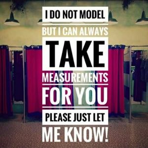 I'm sorry but I do not model from my closet